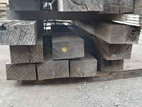 0,54 m³ oude eiken balken 130x220 - afbeelding 3 van  3