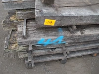 0,60 m³ oude eiken balken mix - afbeelding 2 van  4