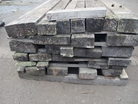 0,60 m³ oude eiken balken mix - afbeelding 4 van  4