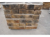 0,64 m³ industrieel eiken balken 130x220 - afbeelding 5 van  5