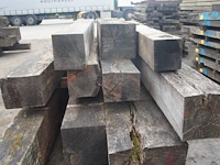 0,64 m³ oude eiken balken - afbeelding 3 van  3