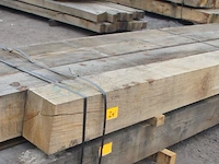 0,70 m³ eiken balken 200x200 - afbeelding 1 van  5