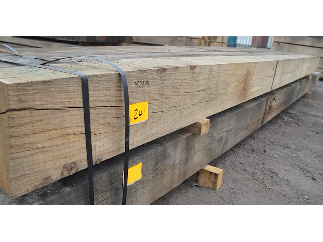 0,70 m³ eiken balken 200x200 - afbeelding 2 van  5
