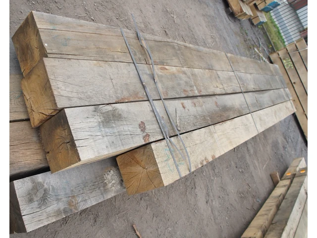 0,70 m³ eiken balken 200x200 - afbeelding 4 van  5
