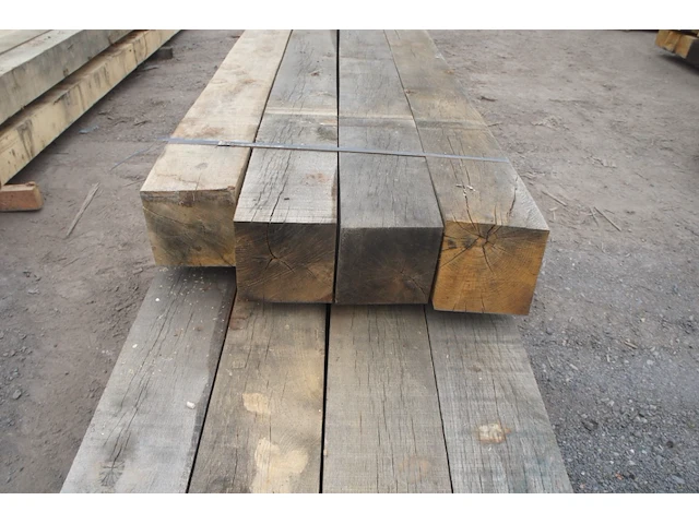0,70 m³ eiken balken 200x200 - afbeelding 5 van  5