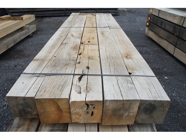 0,70 m³ eiken balken 200x200 - afbeelding 4 van  4