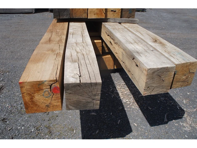 0,72 m³ eiken balken 200x200 - afbeelding 4 van  4