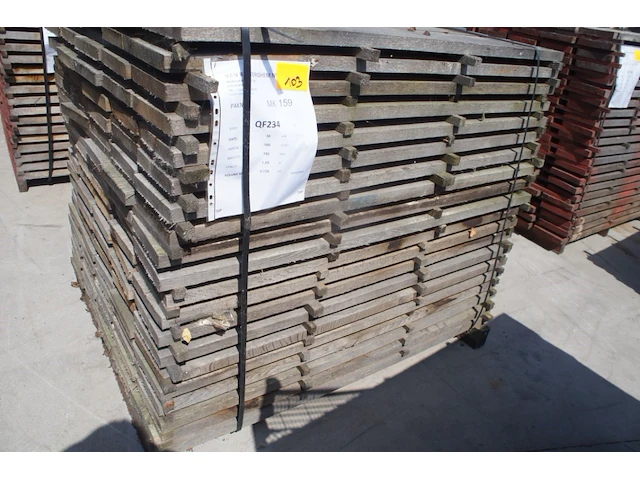 0,72 m³ eiken planken 30mm rustiek - afbeelding 1 van  4