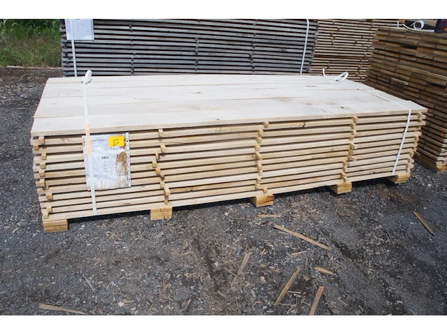0,73 m³ eiken planken 22mm - afbeelding 1 van  4