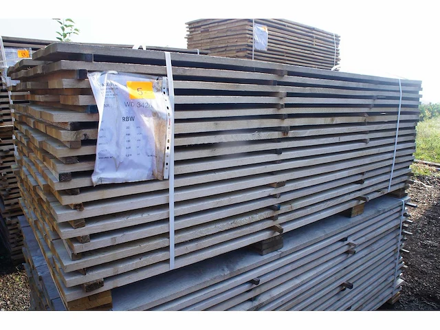 0,78 m³ eiken planken 22mm - afbeelding 1 van  4