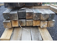 0,79 m³ eiken balken 150x150 - afbeelding 4 van  4