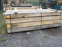 0,79 m³ eiken balken 150x150