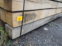 0,79 m³ eiken balken 150x150 - afbeelding 2 van  4