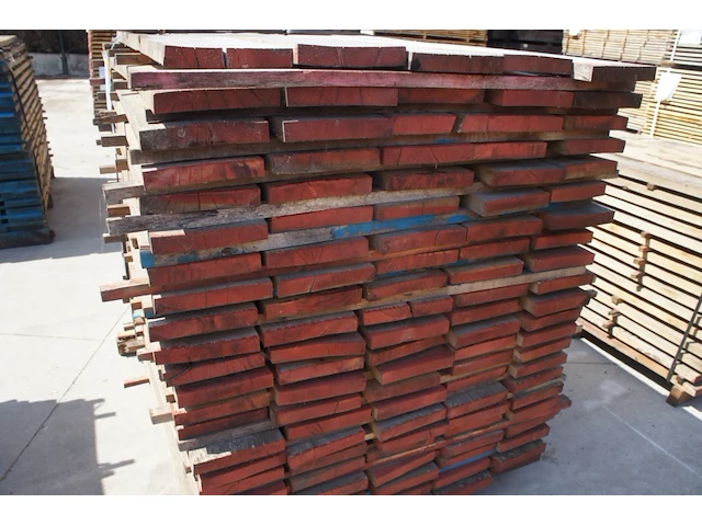 0,79 m³ eiken planken 30mm rustiek - afbeelding 4 van  4