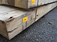 0,80 m³ eiken balken 200x200 - afbeelding 2 van  4