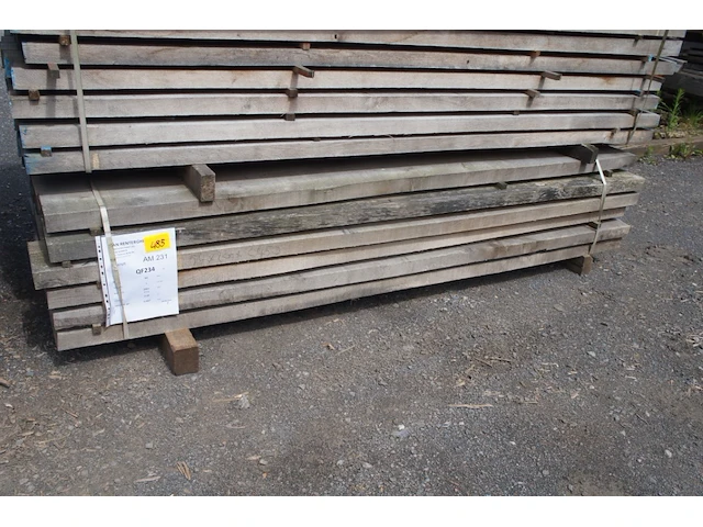 0,81 m³ eiken planken 54 mm - afbeelding 1 van  4
