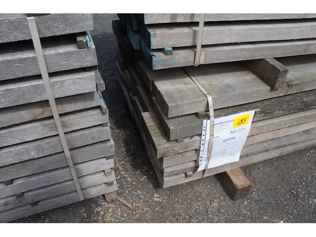 0,81 m³ eiken planken 54 mm - afbeelding 3 van  4