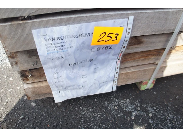 0,81 m³ padouk 65mm - afbeelding 2 van  4