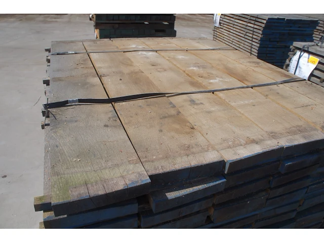 0,83 m³ eiken planken 30mm rustiek - afbeelding 5 van  5