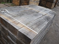 0,86 m³ industrieel eiken balken 130x220 - afbeelding 4 van  5