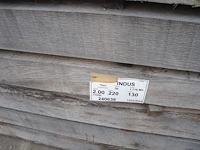 0,86 m³ industrieel eiken balken 130x220 - afbeelding 2 van  5