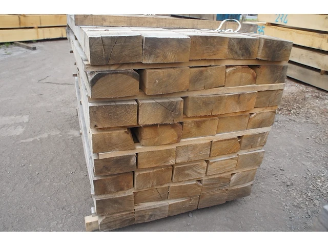 0,94 m³ industrieel eiken balken 130x220 - afbeelding 2 van  2