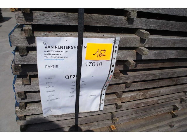0,95 m³ eiken planken 30mm rustiek - afbeelding 2 van  4