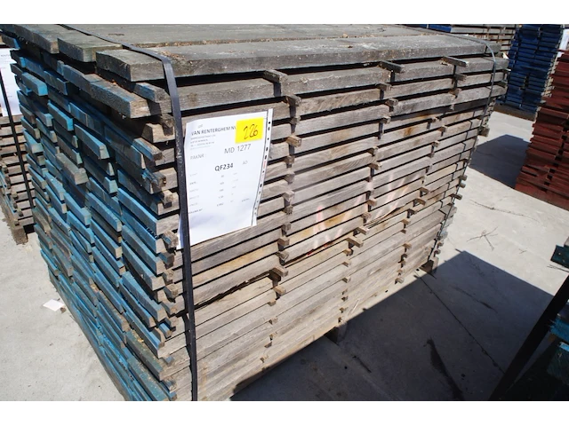 0,95 m³ eiken planken 30mm rustiek - afbeelding 1 van  4