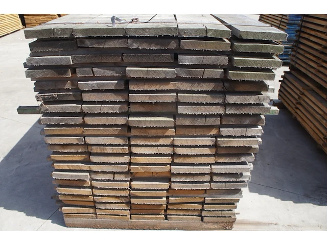 0,95 m³ eiken planken 30mm rustiek - afbeelding 3 van  4