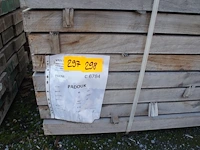 0,95 m³ padouk 65mm - afbeelding 2 van  4