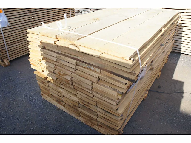 0,99 m³ eiken planken 22mm - afbeelding 3 van  3