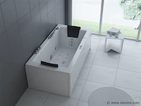 1 à 2 persoons whirlpool massagebad - half vrijstaand - afbeelding 1 van  16