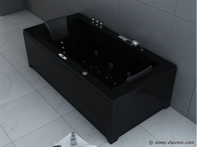 1 à 2 persoons whirlpool massagebad - half vrijstaand - afbeelding 10 van  16