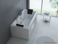 1 à 2 persoons whirlpool massagebad met heater wit - afbeelding 1 van  5