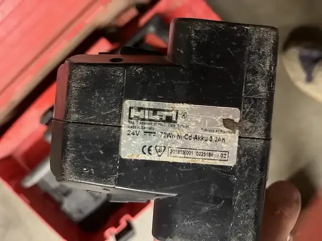 1 accu boormachine hilti te 5a - afbeelding 5 van  8