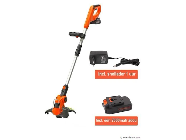 1 accu grastrimmer 18v - afbeelding 1 van  5