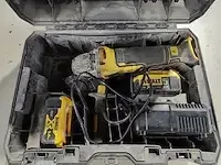 1 accu haakse slijper dewalt dcg405 - afbeelding 1 van  3