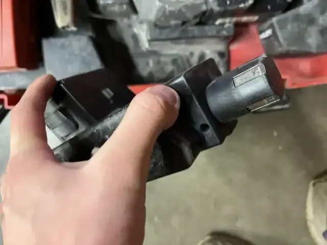 1 accu klopboorhamer hilti te 5a - afbeelding 7 van  11