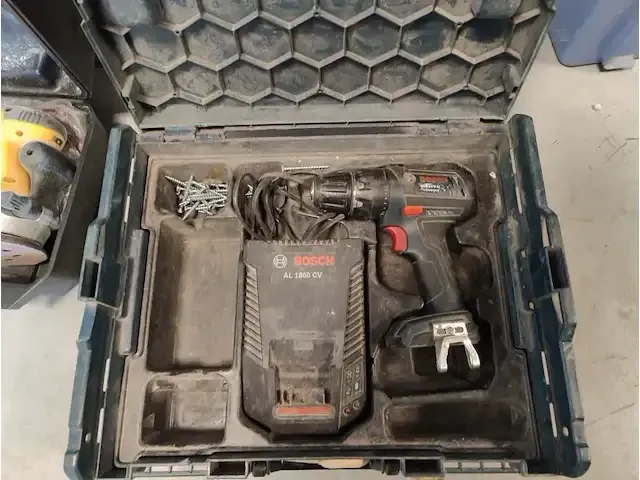 1 accu schroefmachine bosch gsr 18v-li - afbeelding 1 van  3