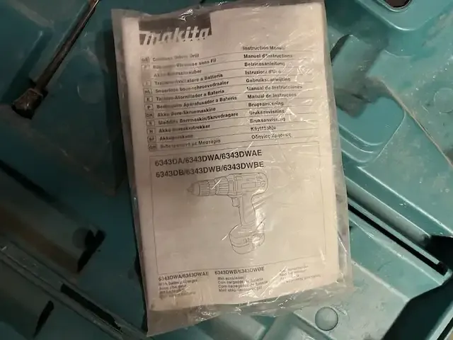 1 accu schroefmachine makita 6343 - afbeelding 3 van  11