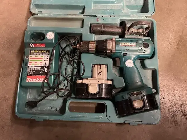 1 accu schroefmachine makita 6343 - afbeelding 1 van  11