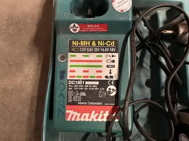 1 accu schroefmachine makita 6343 - afbeelding 4 van  11