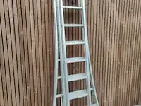 1 alu 3-delige ladder - afbeelding 2 van  3
