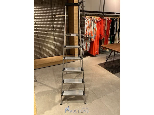 1 alu trapladder - afbeelding 2 van  2