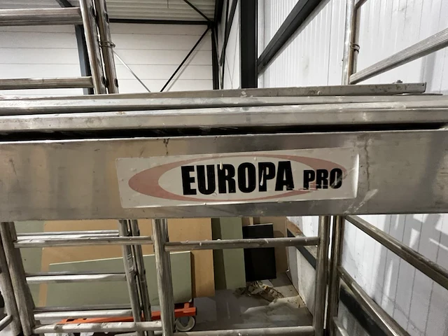 1 alu verrijdbare stelling europa pro - afbeelding 4 van  6