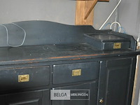 1 antieken kast met 4 laden +deuren 1m 78 op 90 h47 cm breed - afbeelding 3 van  6