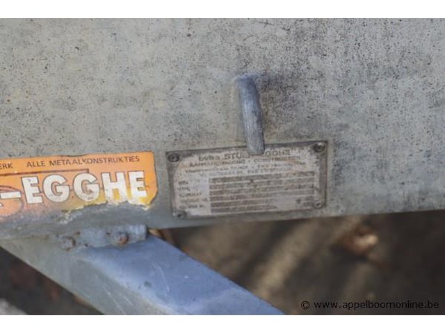 1 assige aanhangwagen steur-egge - afbeelding 2 van  3