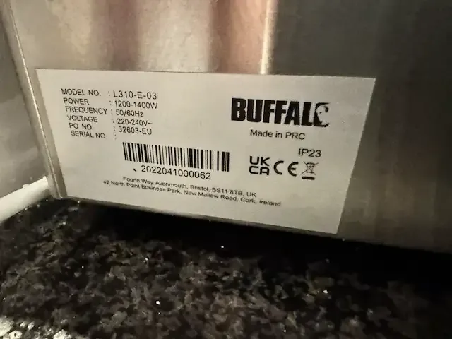 1 bainmarie buffalo l310-e-03 - afbeelding 4 van  4
