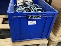 1 bak ophangbeugels ø7 cm - afbeelding 1 van  2