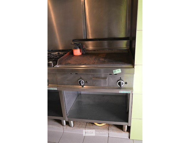 1 bakplaat gica op aardgas {zelf demonteren} - afbeelding 1 van  4